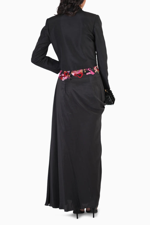 Embroidered Muse Jacket & Skirt Set