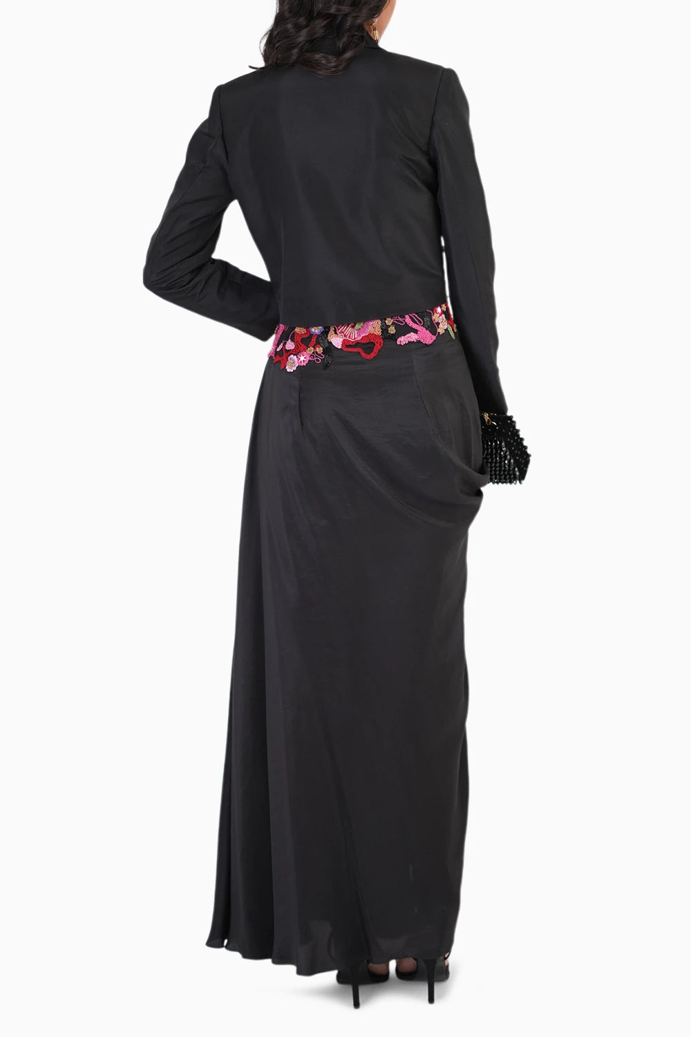 Embroidered Muse Jacket & Skirt Set