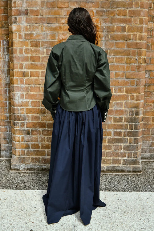 Pure Cotton Shirt and Skirt Co-ord Set