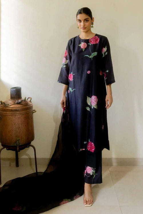 Midnight Dhalia Set