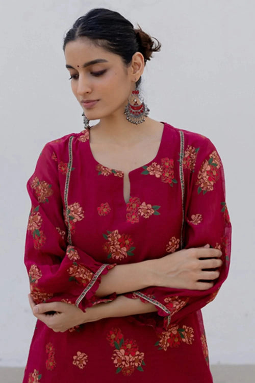 Ruby Kurta Set