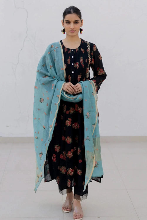 Midnight Blue Kurta Set