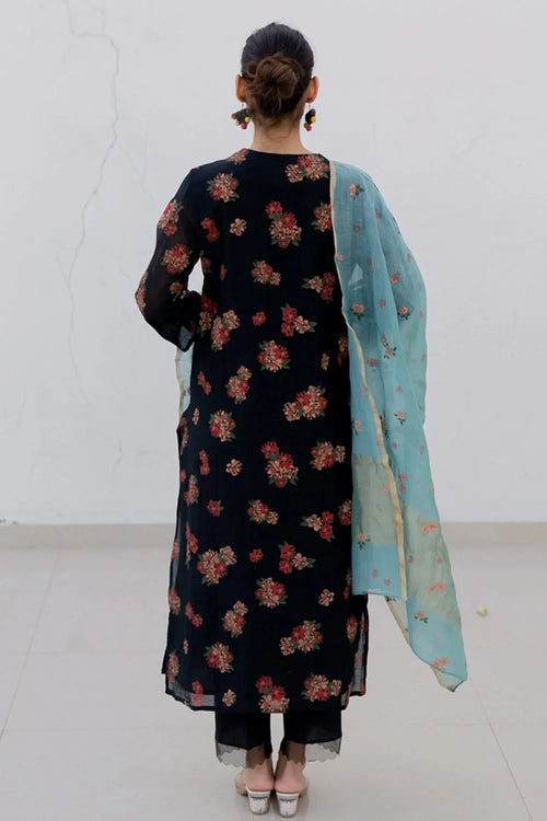 Midnight Blue Kurta Set