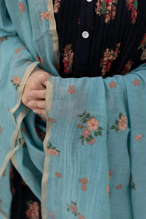 Midnight Blue Kurta Set