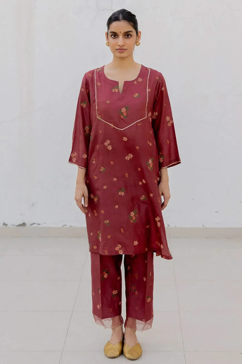 Silk Hazel Kurta Set