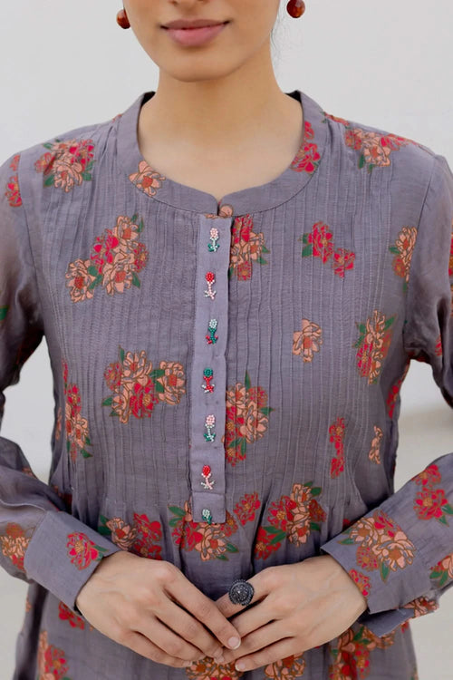 Slate Kurta Set