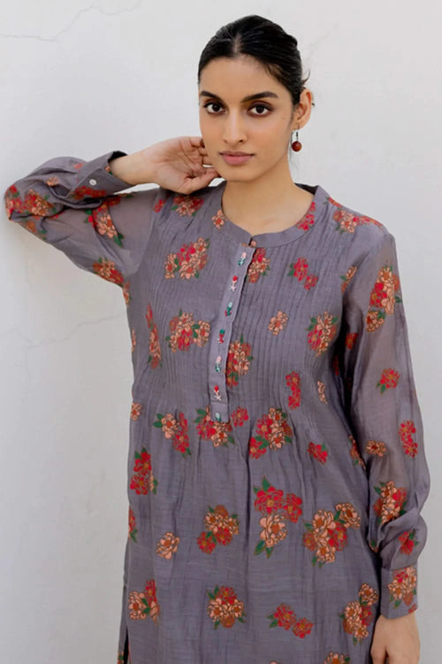 Slate Kurta Set