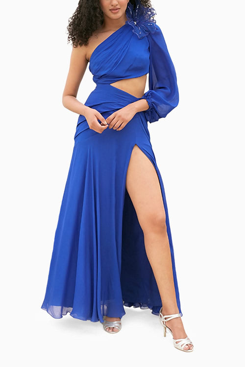 Beautiful Chaos Dress In Blue