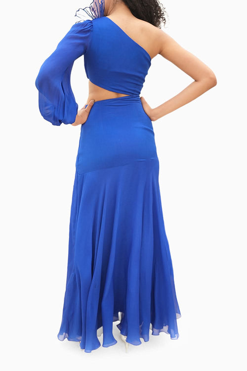Beautiful Chaos Dress In Blue