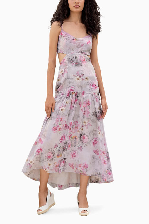 Can't Help Falling In Love Floral Maxi Dress