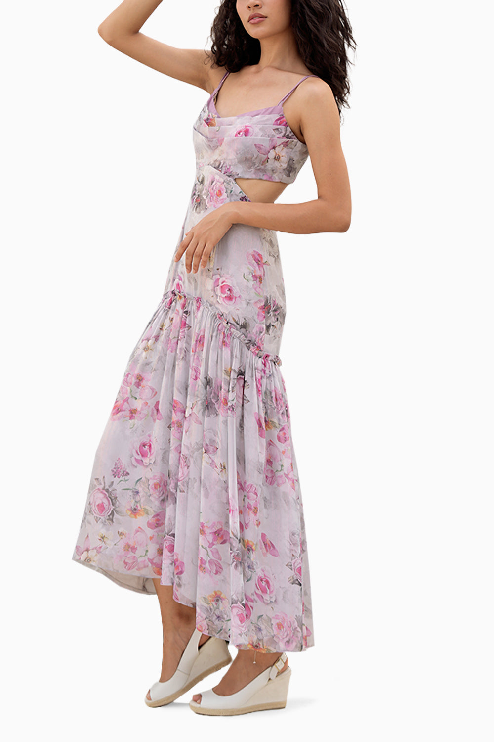 Can't Help Falling In Love Floral Maxi Dress