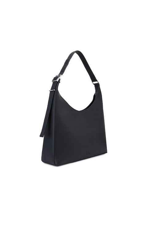 Danny Flatiron Pebble Black Large Bag