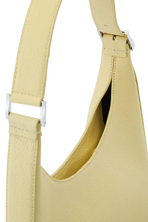 Danny Flatiron Pebble Buttercream Bag