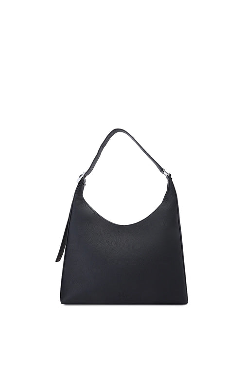 Danny Flatiron Pebble Black Large Bag