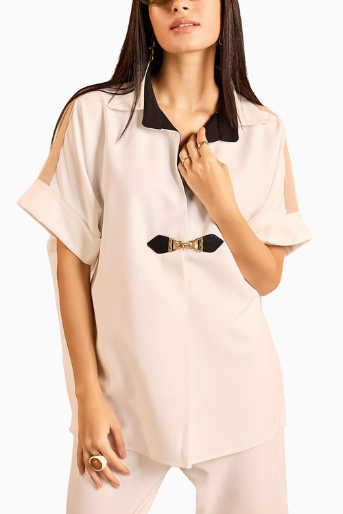 White Raven Co-ord Set