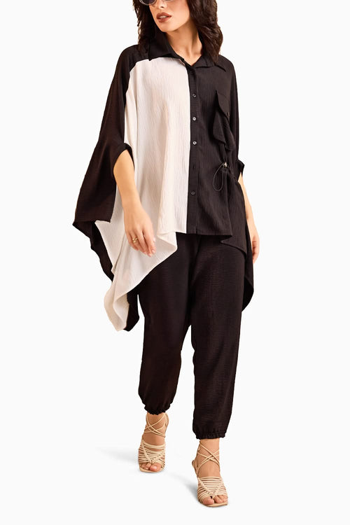 Yin Yang Cape Co-ord Set