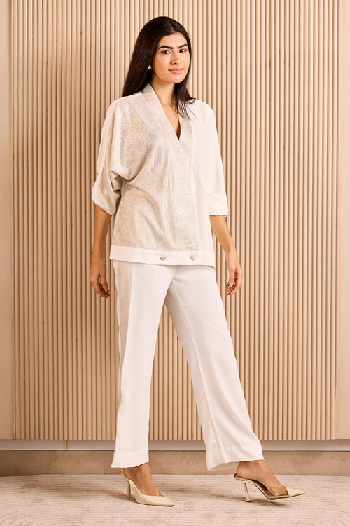 Two Tone Pearl Co-ord Set