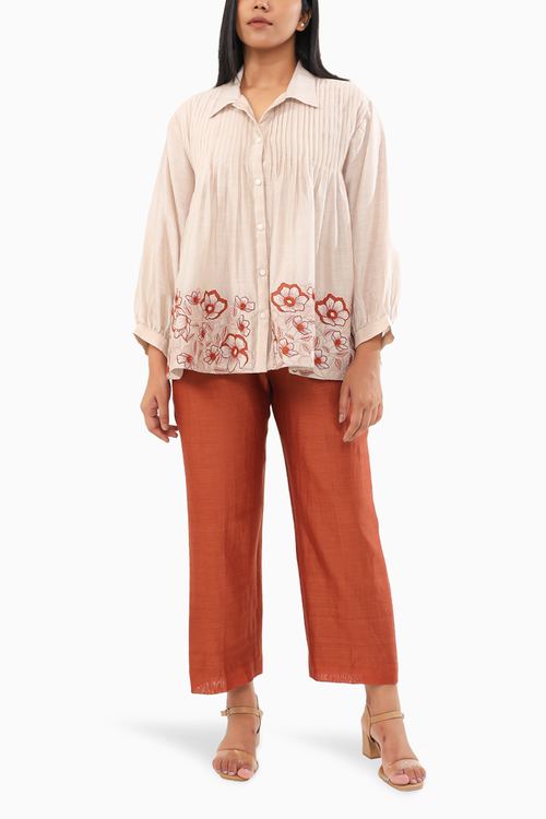 Zinnia Rust Co-ord Set