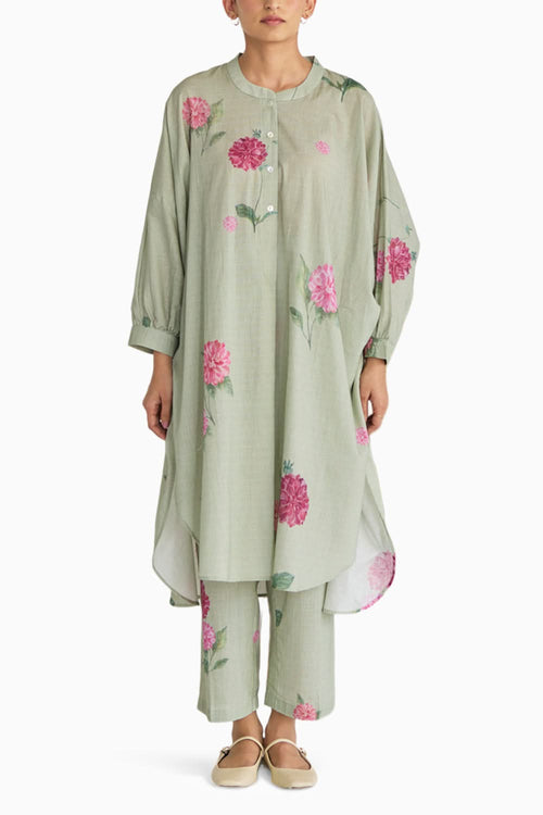 Dhalia Relaxed Fit Kurta Set