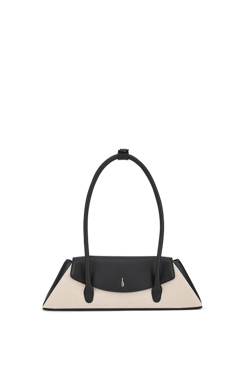 Diana Canvas Sand/Black Bag
