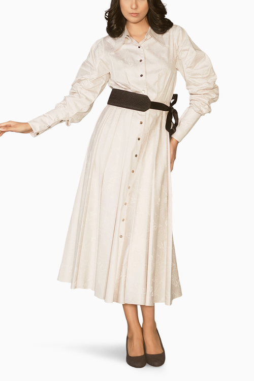 Diana Pink Ivory Dress