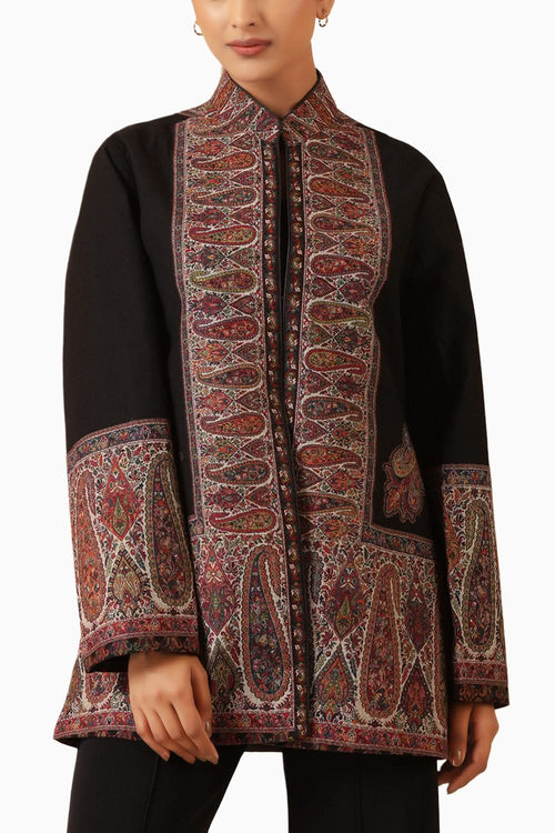 Shaz Fine Wool Silk Jacket
