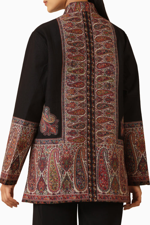Shaz Fine Wool Silk Jacket