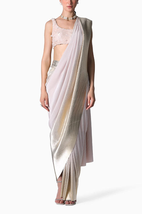 RiRi Blouse with Midnight Sari