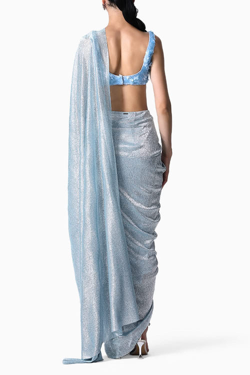 RiRi Blouse with Galaxy Sari