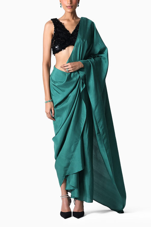 Gill Blouse with Masai Godet Sari