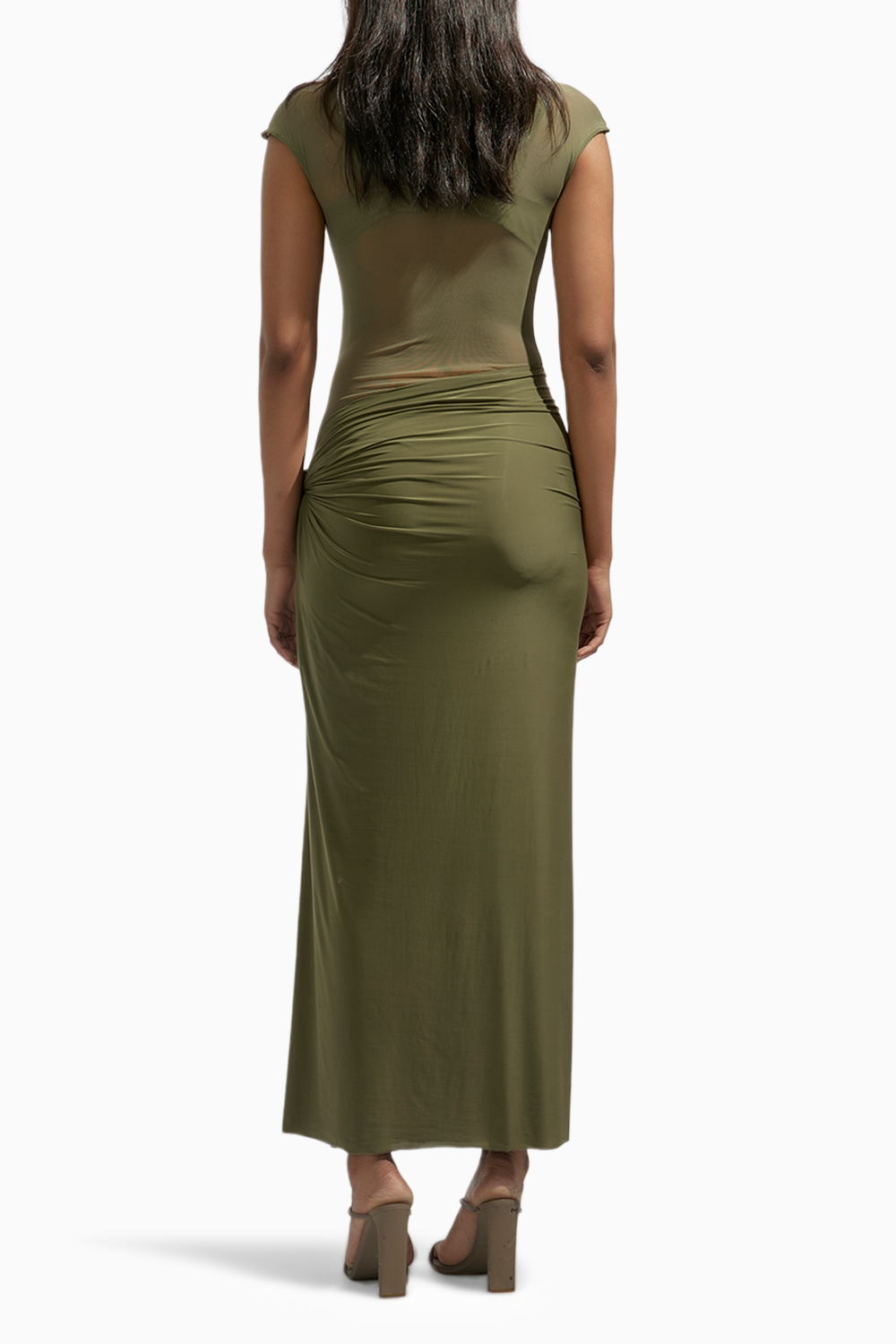 Olivia Green Bralette Dress