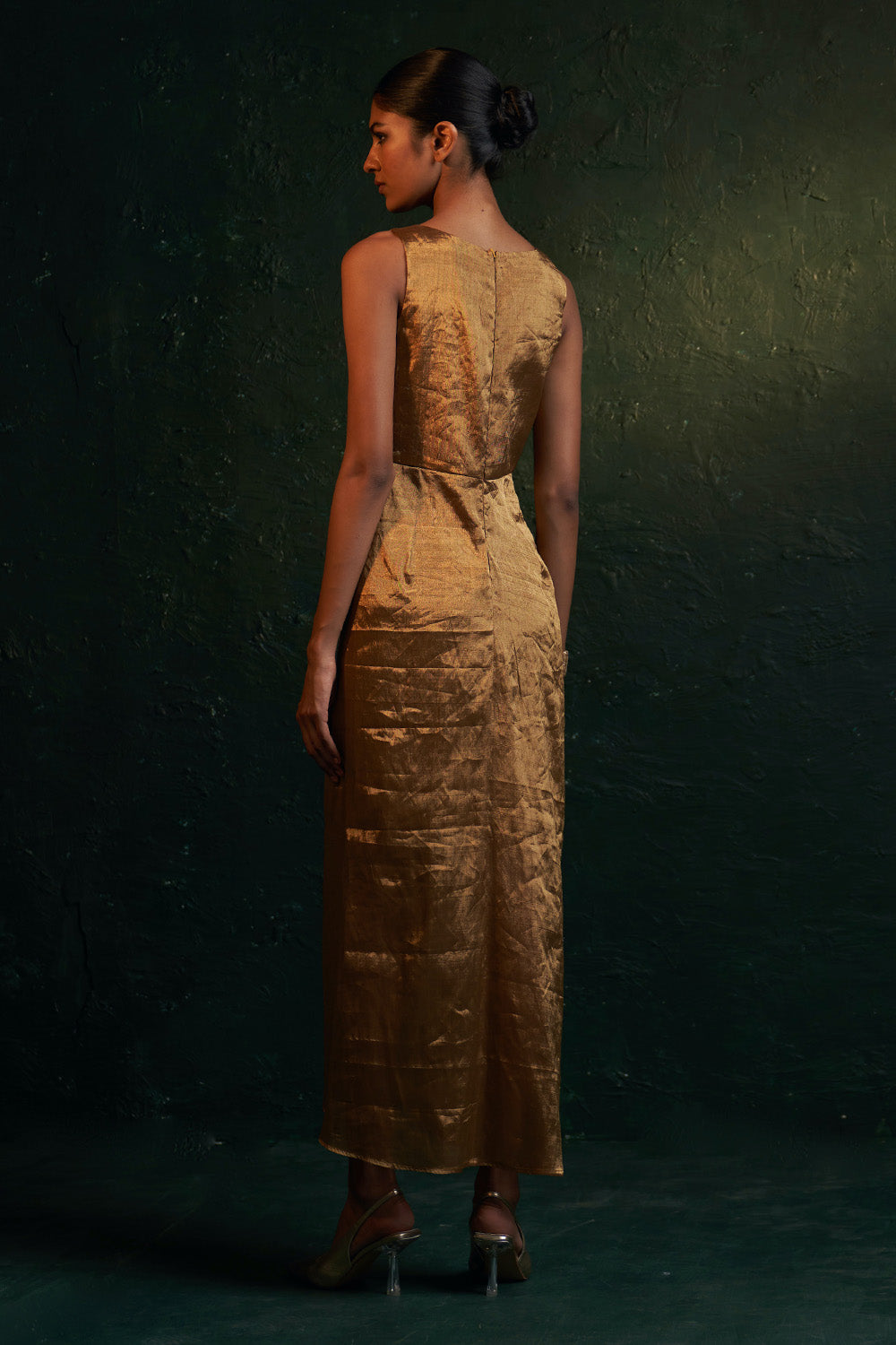 Midas Gold Tissue Dress