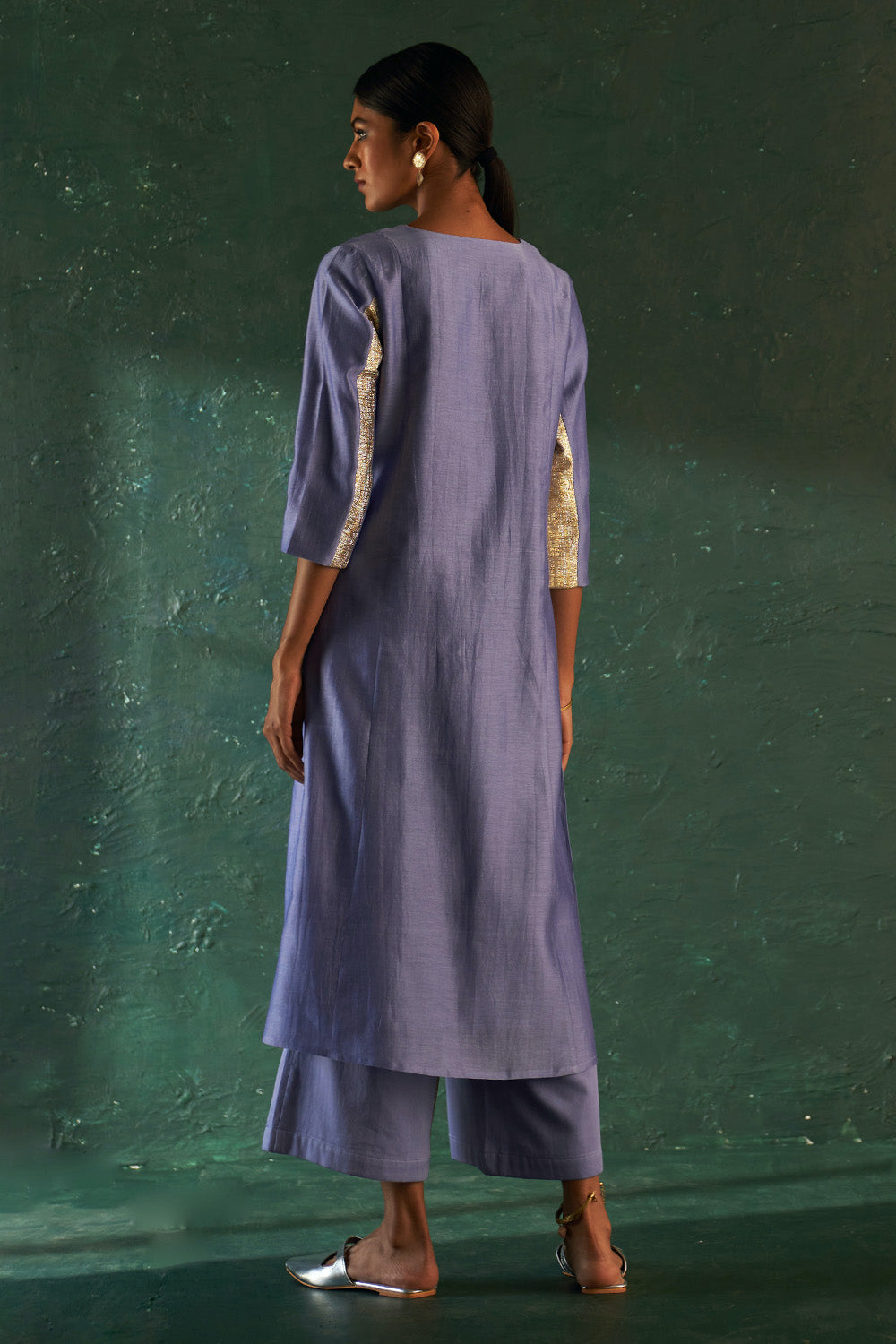 Midas Lavender Chanderi Kurta Sets