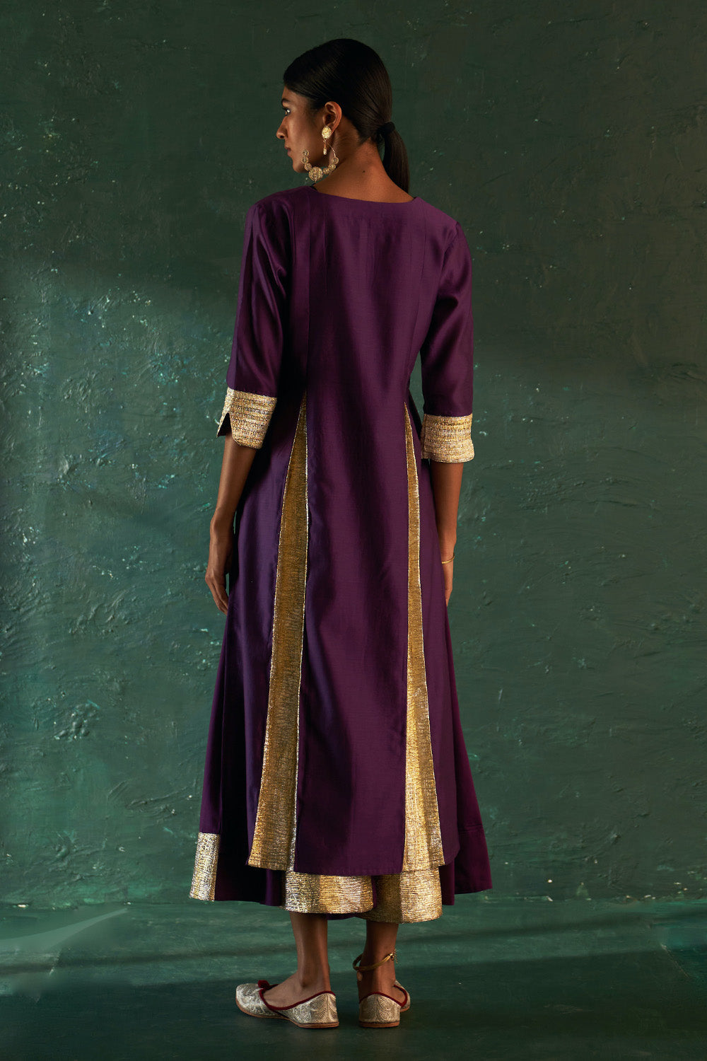 Midas Purple Kurta Set