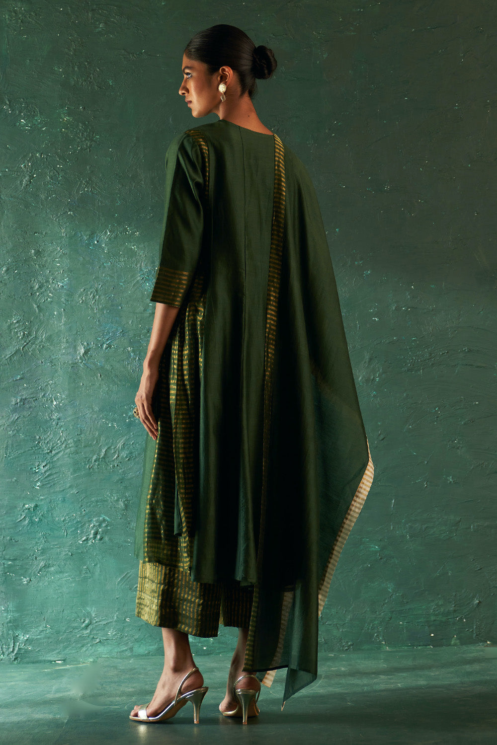 Deep Green Kurta Set