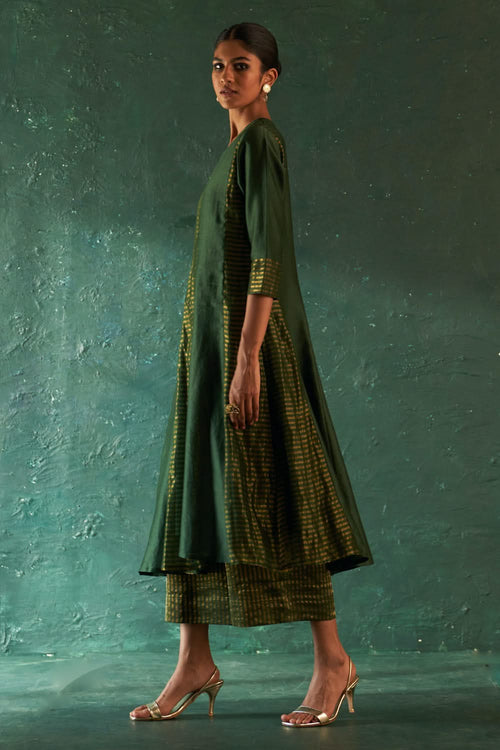 Deep Green Kurta Set