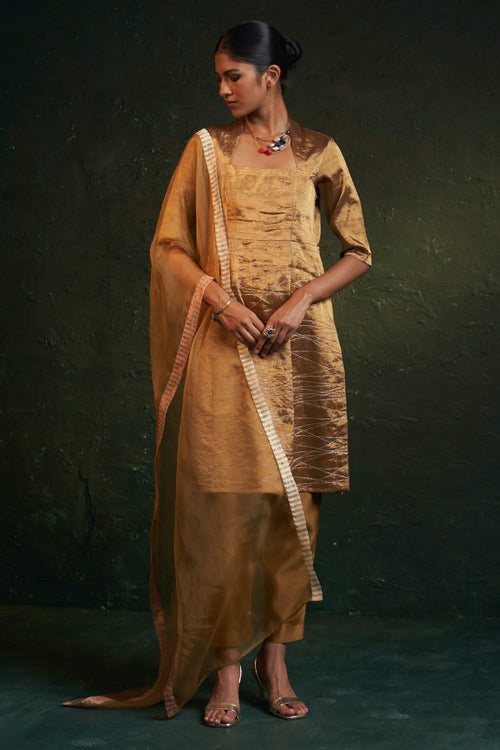 Midas Gold Kurta Set