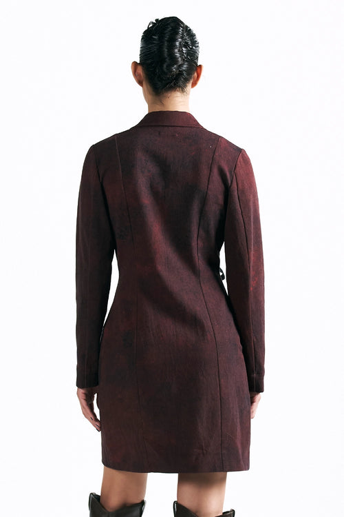 Merlot Muse Blazer Dress