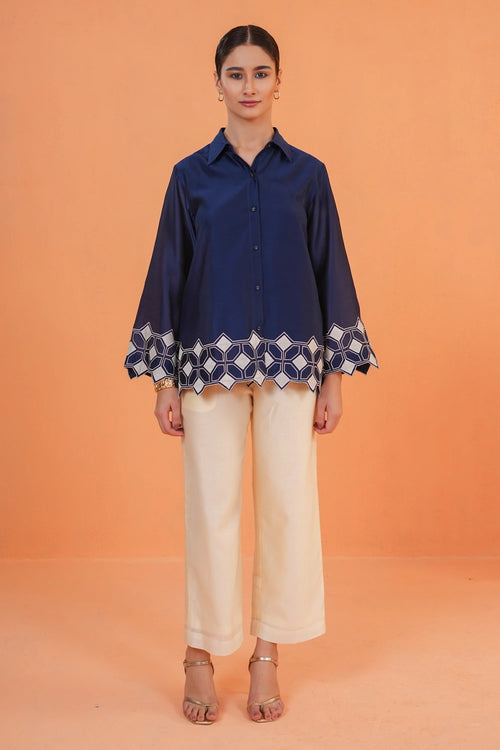 Blue Symphony Co ord Set