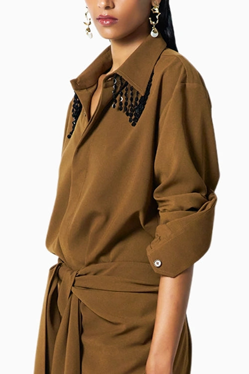 Mocha Brown Shirt