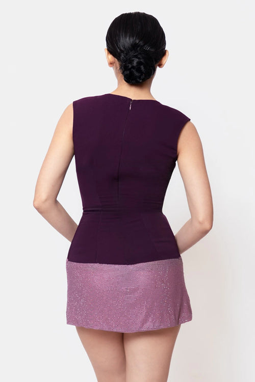 Purple Amethyst Dress
