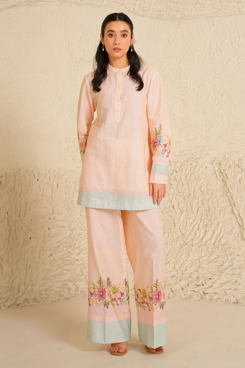 Willow Bloom Kurta Tunic Set