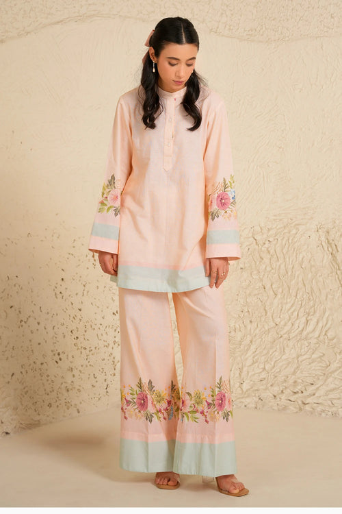 Willow Bloom Kurta Tunic Set