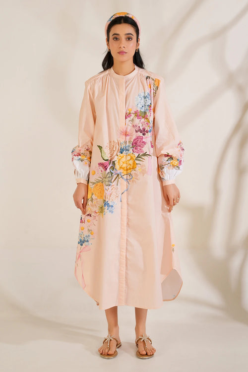 English Summer Shirt Dress