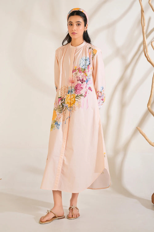 English Summer Shirt Dress