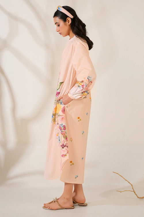 English Summer Shirt Dress