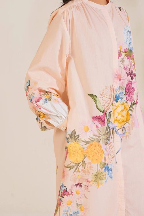 English Summer Shirt Dress