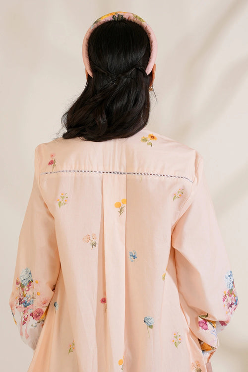 English Summer Shirt Dress Co-Ord Set