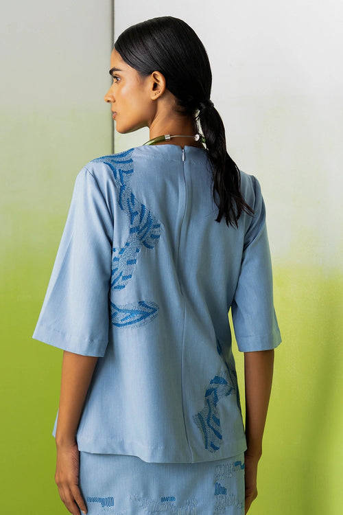 Blue Whisper Top