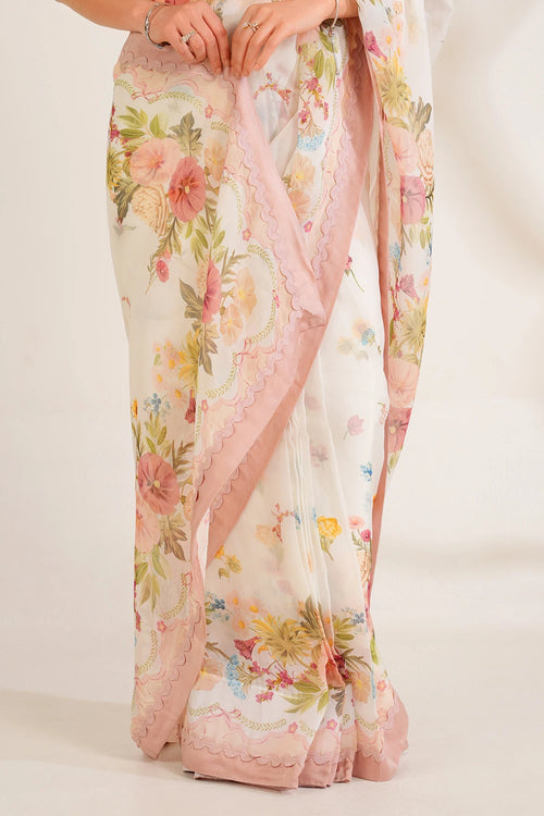 Summer Love Saree Set Without Blouse